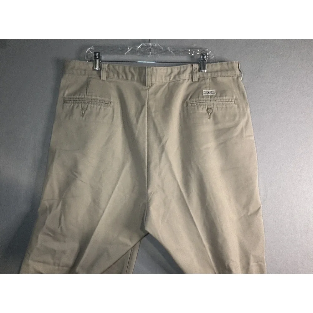 Polo Ralph Lauren Polo Chino Pleated Pants Men 40x30 Khaki Cotton
